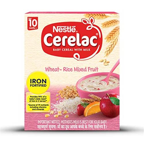 CERELAC WHEAT RICE MIXED FRUIT 300g.